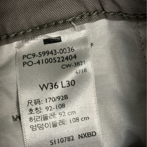 Signature by Levi Strauss men’s gray denim jeans size 36x30 - Picture 7 of 8